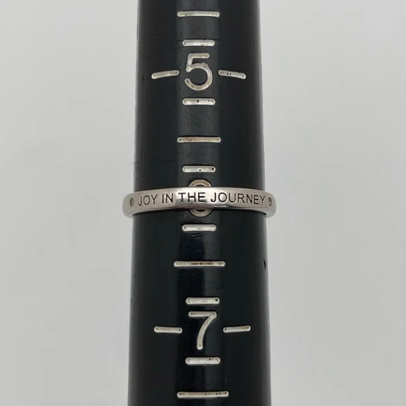 Sterling Silver 925 Joy in the Journey Gemstone Ring - Picture 7 of 7